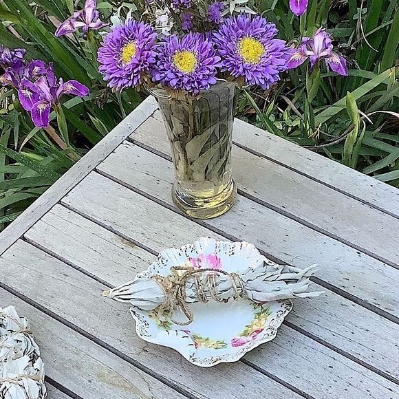 Prussia B Royal Chelsea Floral Dish Vintage Scalloped Candy Trinkets - Picture 11 of 16